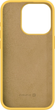 Панель Evelatus Premium Soft Touch Silicone Case для Apple iPhone 15 Pro Gold (EVEAPP15PRPSCG) - зображення 4