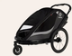 Велосипедний причіп Hamax Cocoon One Чорний (7029774002365) - зображення 11