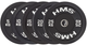 Диск олімпійський HMS Bumper BBR15 15 кг Black (5907695520361) - зображення 3
