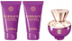 Набір для жінок Versace Dylan Purple Парфумована вода 50 мл + Лосьйон для тіла 50 мл + Гель для душу 50 мл (8011003893393) - зображення 3