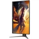 Игровой монитор 27 дюймов AOC, Fast IPS, 200 Гц, 1 мс, HDMI, DP, встроенные колонки, черно-красный - изображение 8