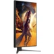 Игровой монитор 27 дюймов AOC, Fast IPS, 200 Гц, 1 мс, HDMI, DP, встроенные колонки, черно-красный - изображение 10