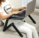 Подставка для ноутбука Laptop Table T8 алюминиевый с охлаждением Черный T8 - изображение 4