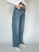 Женские джинсы STRAIGHT прямого кроя тёмно-синие 40 Its Basic - изображение 4