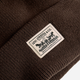 Czapka beanie Levi`s 000J4-0020 One Size Ciemnobrązowa - obraz 3