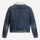 Джинсова куртка з хутром жіноча Levi`s 36136-0063 XS Синя (5401128259502) - зображення 5
