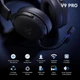 Наушники MCHOSE V9 PRO Black Беспроводная Игровая Гарнитура, Радиоканал/Bluetooth/3.5мм. Съемный Микрофон, RGB Подсветка, Обьемный звук 7.1, Автономная робота 250 Часов - изображение 2