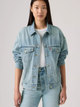 Джинсова куртка жіноча Levi`s A1743-0140 L Блакитна (5401187377698) - зображення 3