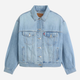 Джинсова куртка жіноча Levi`s A1743-0140 L Блакитна (5401187377698) - зображення 5