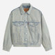Kurtka jeansowa damska Levi`s A1743-0147 XS Szara - obraz 5