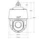 IP PTZ-видеокамера 8Mp TVT TD-8483IS3N(PE/25M/AR15) f=4.8-120mm 25x (77-00448) - изображение 4