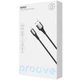 Кабель Proove WireX USB to Lightning 2.4A (1m) black - зображення 2