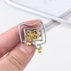 Брошь-значок унисекс BROCHE бижутерия Медицина Толстый Кишечник серебристая BRGV113545 - изображение 3