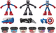 Zestaw kreatywny z masą plastyczną Hasbro Play-Doh Marvel Przygody bohaterów (G0333) - obraz 3