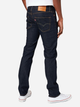 Jeansy slim fit męskie Levi`s 04511-1786 33-32 Granatowe - obraz 2