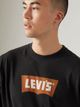 Koszulka męska bawełniana Levi`s 000RY-0004 XL Czarna - obraz 4