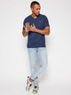 Koszulka męska bawełniana Levi's Original Hm Vneck 85641-0002 XL Granatowa (5400816654889) - obraz 3