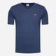 Koszulka męska bawełniana Levi's Original Hm Vneck 85641-0002 XL Granatowa (5400816654889) - obraz 5