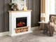 Каминокомплект ArtiFlame Shelford AF23S белый эффект живого пламени со звуком и обогревом - изображение 6