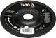 Tarnik skośny YATO do drewna, farby, szpachli, aluminium; Ø=125/22.2 mm, ziarnistość nr 1 [10] (YT-59167) - obraz 1