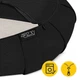 Подушка для йоги и медитации 4FIZJO Zafu полукруглая 40 x 30 x 12 см Black (P-5907739315519) - изображение 3