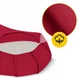 Подушка для йоги и медитации 4FIZJO Zafu полукруглая 40 x 30 x 12 см Red (P-5907739315496) - изображение 5
