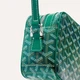 Мессендджер сумка через плечо Goyard зеленая - изображение 4
