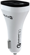 Автомобільний зарядний пристрій Evelatus QCC02 USB-A White (ECC02WH) - зображення 4