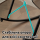 Крісло-гойдалка RIAS IT-21 з м'яким наповнювачем 5 положень Light Grey (3_07059) - зображення 3