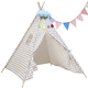 Детская палатка вигвам 130x120x120 см в клетку KRO-160 Grid (JDT-0850272) - изображение 1