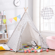 Детская палатка вигвам 130x120x120 см в клетку KRO-160 Grid (JDT-0850272) - изображение 6