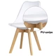 Скандинавский обеденный стул DSF-313 White - изображение 4