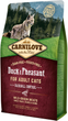 Сухий корм для дорослих кішок Carnilove Cat Duck&Pheasant Hairball Control для виведення шерстяних грудок 2 кг (8595602512348) - зображення 1