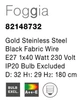 Світильник підвісний FOGGIA Nova Luce 82148732 - изображение 4