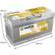 Автомобильный аккумулятор Varta Silver Dynamic AGM 95А Ев (-/+) G14 (850EN) (595901085) - изображение 2