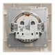 Розетка Schneider Electric Asfora с заземлением кремовая EPH2900123 - изображение 8