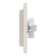 Розетка Schneider Electric Asfora без заземления двойная кремовая EPH9700123 - изображение 2