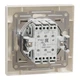 Перемикач двоклавішний Schneider Electric Asfora кремовий EPH0600123 - зображення 7