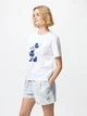 Джинсовые шорты женские Uniqlo 292362469 L Голубые (1159841545) - изображение 1