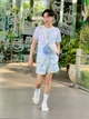 Джинсовые шорты женские Uniqlo 292362469 L Голубые (1159841545) - изображение 16