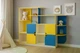 Детская стенка для игрушек "Карапуз" Yellow-Blue - изображение 2