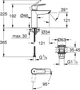 Смеситель для раковины Grohe QuickFix Start 237462432 черный матовый - изображение 9