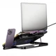 Підставка для ноутбука та MacBook Hoco DH19 Cool RGB notebook cooling stand Balck - изображение 6