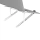 Підставка для ноутбука та MacBook XO C102 Foldable Laptop Stand Silver - изображение 4