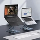 Підставка для ноутбука та MacBook Baseus UltraStable Pro Series Rotatable (Three-Fold Version) Grey (B10059900811-01) - изображение 7