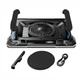 Підставка для ноутбука та MacBook Hoco DH20 Monnlight RGB notebook cooling holder 10RGB Black - изображение 5