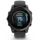 Смарт-часы GARMIN Fenix E 47mm AMOLED Slate Gray Steel with Black Silicone Band (010-03025-03/01/13) - изображение 4
