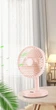 Вентилятор Jile Desktop small fan 01 White (1146682) - изображение 12