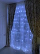 Новогодняя занавеска-гирлянда "Холодный бриллиант" 3х3м, 300 LED, холодный белый свет - изображение 10