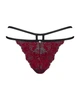 Трусики Obsessive Sugestina Bordeaux-Black S/M - изображение 7